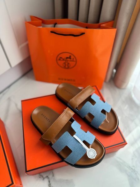 Тапочки  Hermes 3570 фото