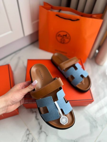 Тапочки  Hermes 3570 фото