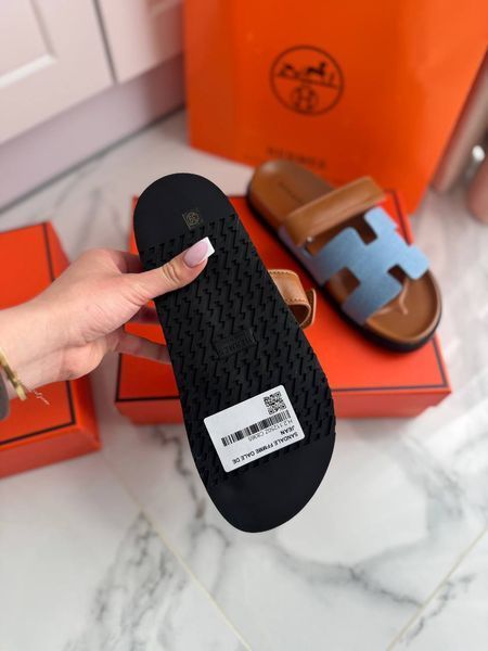 Тапочки  Hermes 3570 фото