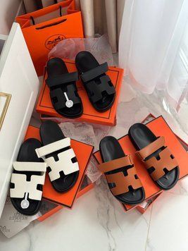 Тапочки  Hermes 3818 фото