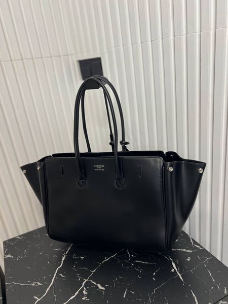 Сумка Balenciaga Bel Air Tote Bag Black/Silver 7894 фото