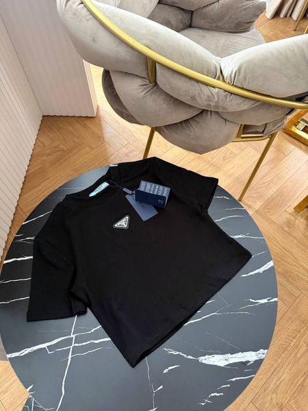 Укорочена футболка Prada 2612 фото