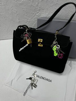 Сумка Balenciaga Rodeo Замш 33 см 4221 фото