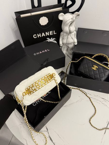 Сумка Chanel с золотой ручкоЙ 089 фото