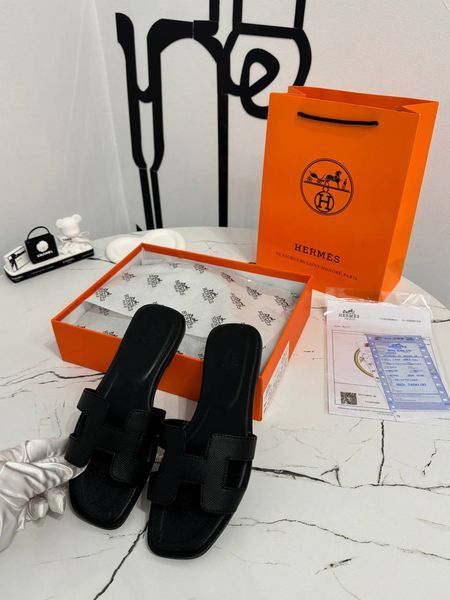 Летние тапочки Hermes 01048 фото