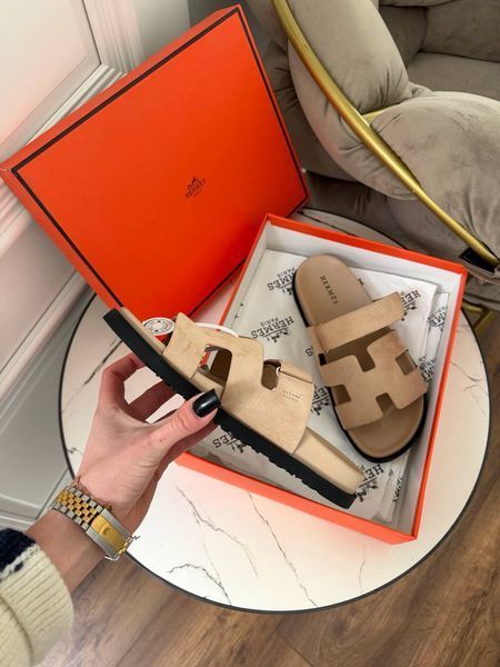 Тапочки  Hermes 2491 фото