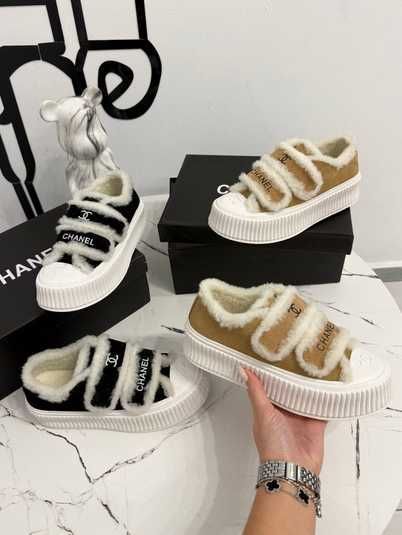 Купить Зимние кеды Chanel 098 в интернет магазине iamSHOP