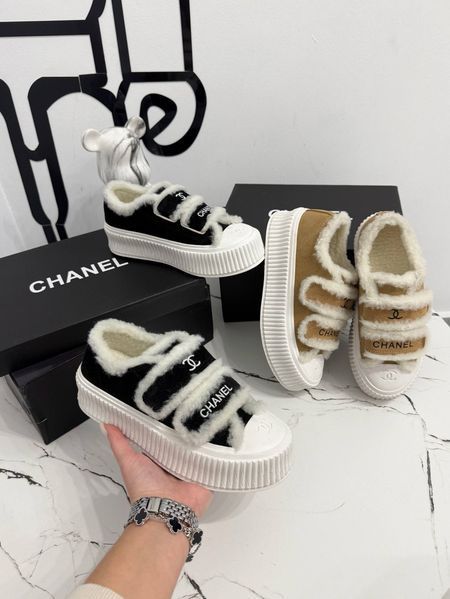 Зимові кеди Chanel 098 фото