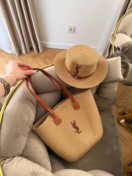 Набір сумка + капелюх YSL 2445 фото