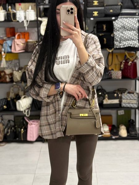 Сумка Hermes Kelly без лого 22 см 4561 фото