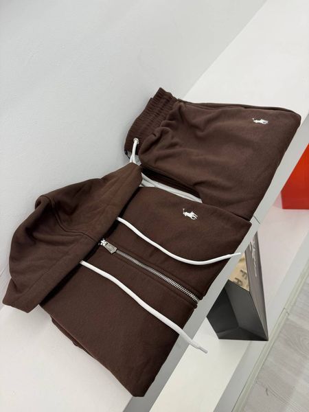 Шоколадний костюм Ralph Lauren Polo   9918 фото