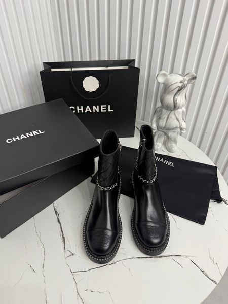 Чоботи Chanel 8047 фото