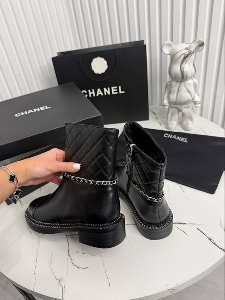 Чоботи Chanel 8047 фото