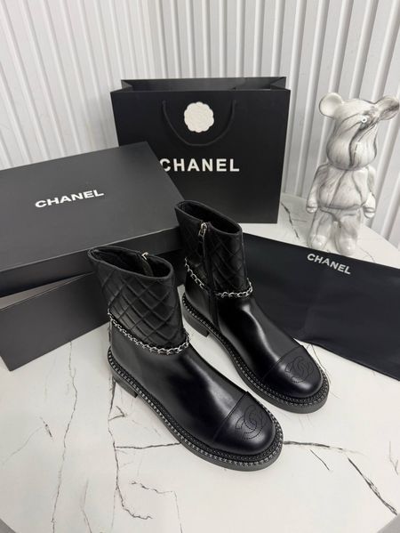 Чоботи Chanel 8047 фото