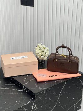 Сумка Miu Miu шоколад 100348 фото