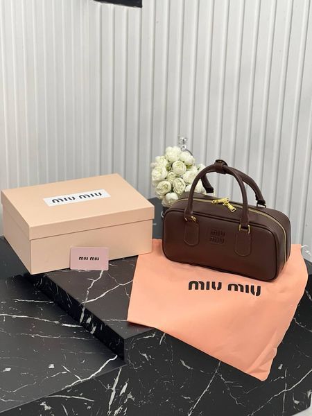 Сумка Miu Miu шоколад 100348 фото