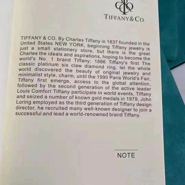 Блокнот Tiffani&Co 110 фото